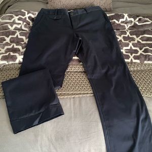 Gently used Banana Republic Ryan Fit Stretch, Navy Blue pants in size 12.